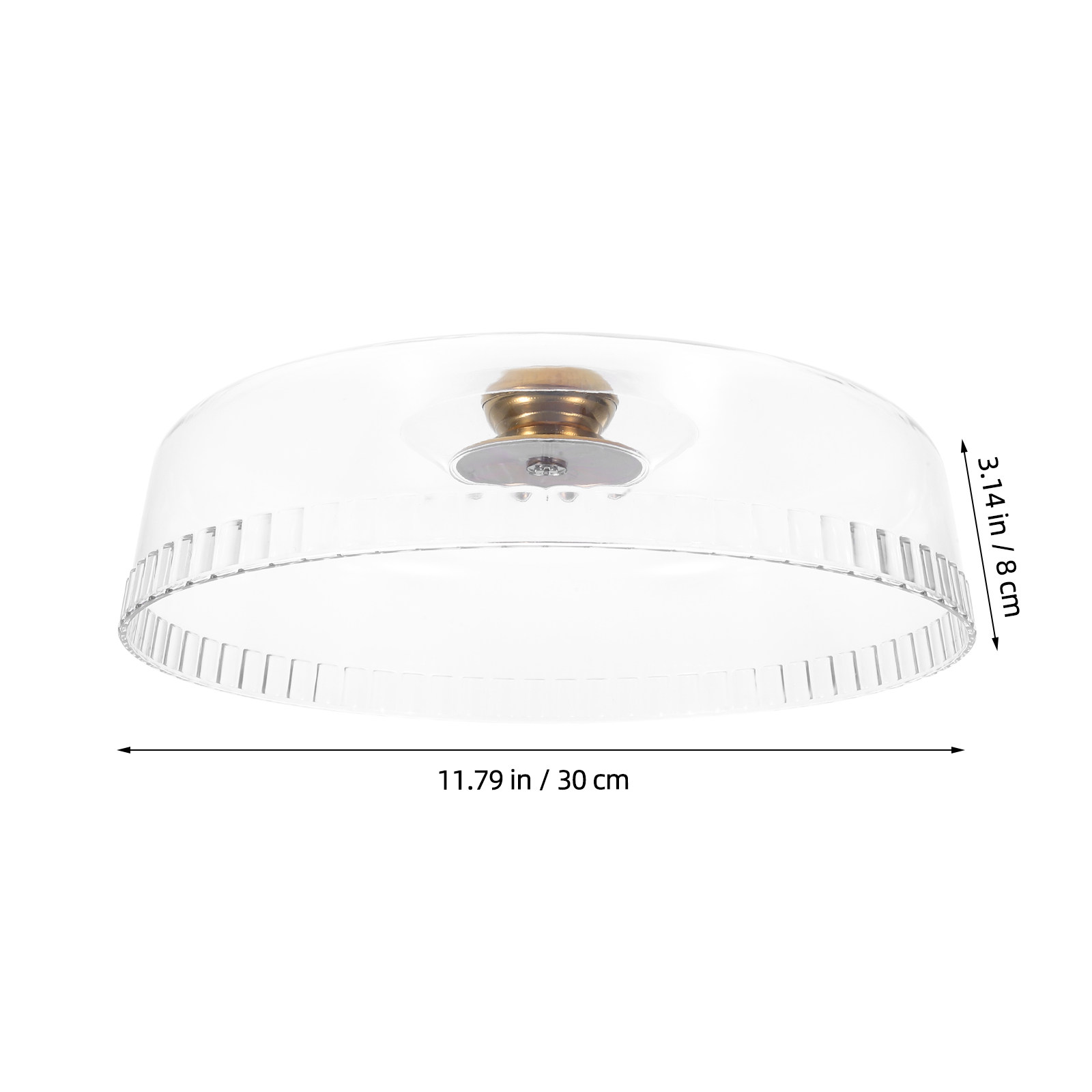 30 cm doorzichtige acryl taart - Plastic Dome Clear recensie en prijs