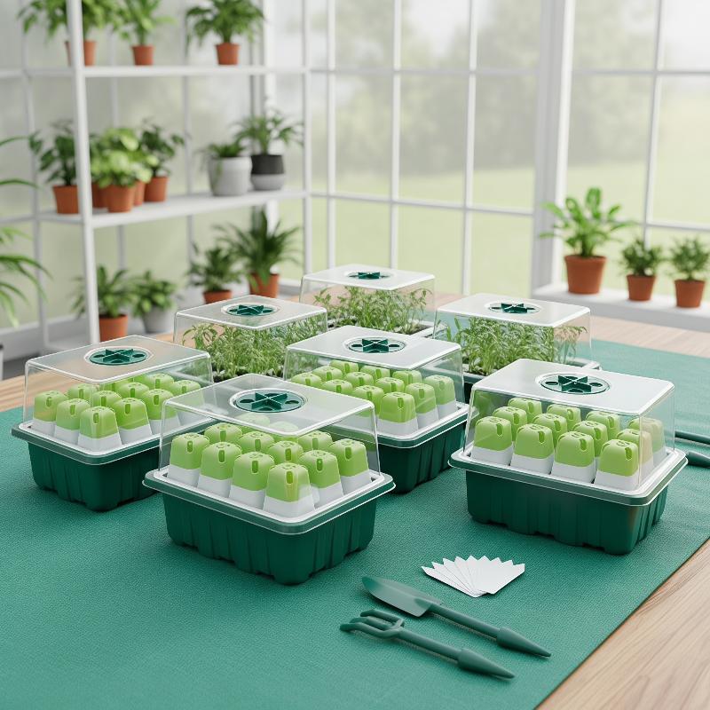 1Set Zaad Starter Tray Mini Ka - Humidity Dome Kit recensie en prijs